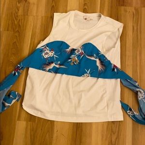 Kimono style tank top from Saks FIFTH Avenue